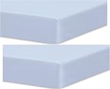 Dudu N Girlie Next2Me Fitted Sheets 51x85 cm Blue Pack of 2