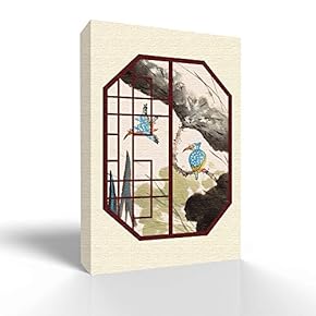Canvas Wall Art Traditional Chinese Style Pictures Home Wall Decorations for Bedroom Living Room Paintings Canvas Prints Framed - 12x18 inches