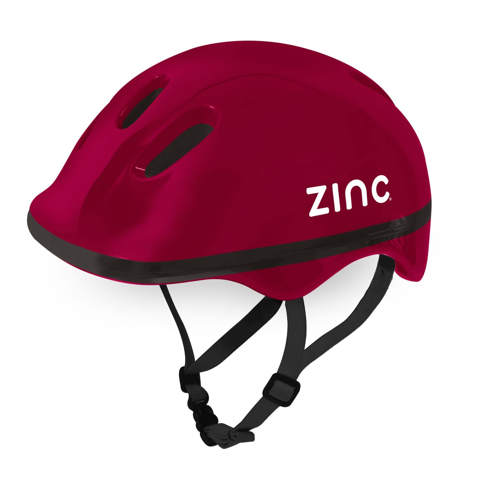 Zinc Children's Bike Helmet Safety Bike Skateboard - Cherry Red