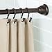 mDesign Modern Metal Bathroom Shower Constant Tension Shower Curtain Rod - Adjustable - Expands from 50