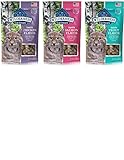 Blue Buffalo Wilderness Grain-Free Crunchy Cat Treat, 3 Flavor pack