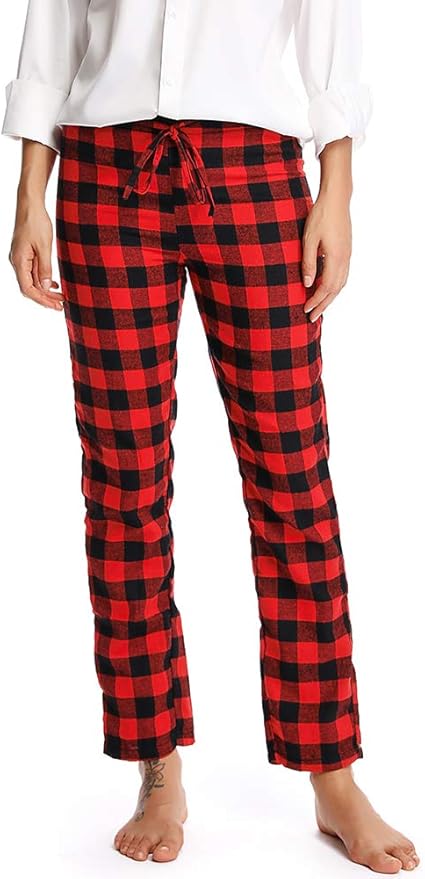 women's flannel pajama bottoms with pockets