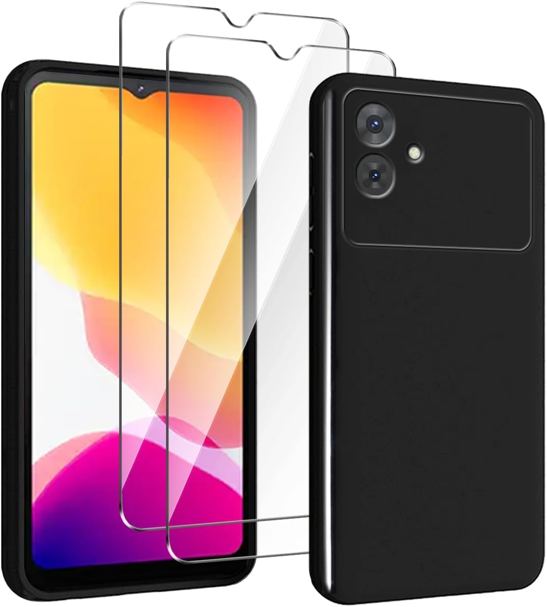 Foryo Pack of 3 Screen Protectors for Cubot Note 21, 9H Hardness Screen Protector, Anti-Scratch, Anti-Bubble, High Definition Tempered Glass