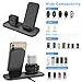 Wireless Charger, 3 in 1 Charging Station for Apple, Wireless Charging Stand Apple Watch Charger for Apple Watch and iPhone Airpod Compatible for iPhone X/XS/XR/Xs Max/8 Plus iWatch 4 3 2 1 Airpods1 3