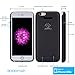 iPhone 6S Battery Case - iPhone 6 Battery Case, SUNWELL iPhone Portable Charger iPhone 6 6S Charging Case-3000mAh Battery Pack Juice Bank Cover (Black -iPhone 6/6s)