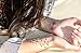 Temporary Tattoo Grab Bag - 50+ Heart & Love Tattoos - Waterproof Safe Removable Made in USA