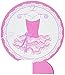 Enchanting Pink Ballerina Mini Honeycomb Decorations - 6
