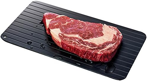 Rapid Defrosting Tray That Quickly Thaws Frozen Meats - No Microwave Needed