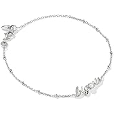 Kendra Scott, Women's, Big Sis Delicate Chain Bracelet, Silver Freshwater Cultured Pearl, One Size