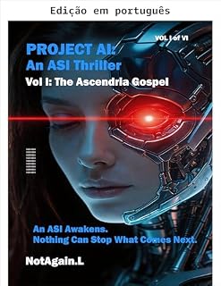 Livro Project AI: um thriller de ISA, volume I: O evangelho de Ascendria (Project AI: um thriller de ASI Livro 1)