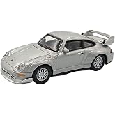 OPO 10 - Miniature car Compatible with Porsche 911 GT2 Grey 1:43 Scale - Cararama 813043