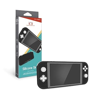 Amazon Com Hyperkin Silicone Skin For Nintendo Switch Lite Black Video Games