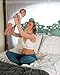 Essential Pump&Nurse All in One Nursing and Hands Free Pumping Bra, US Company, Black S