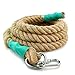 Aoneky 1.5 inch Adult Exercise Gym Climbing Rope (Brown, 1.5'' x 13 ft)