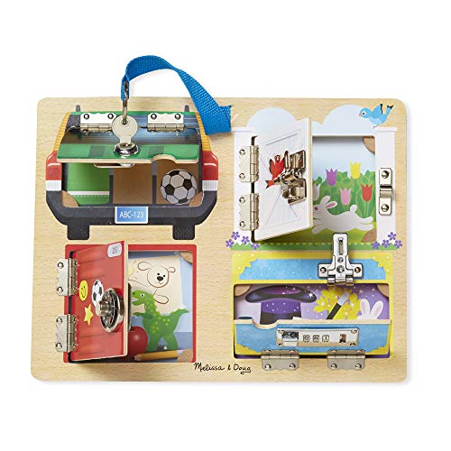 2 Melissa+Doug+Latches+Wooden+Educational