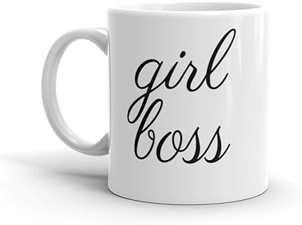Amazon Co Jp Girl Bossコーヒーマグ セラミックコーヒーマグ ギフト ボス ギフト彼女のプレゼントに ボス ハッスル Motivationマグ ホーム キッチン