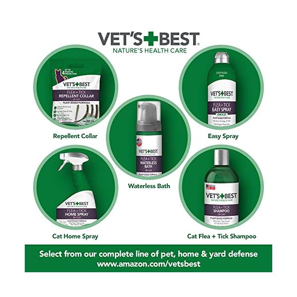 waterless flea and tick shampoo for cats