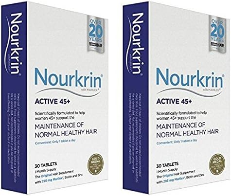 (2 PACK) - Nourkrin Nourkrin Active 45+ Tablets | 30s | 2 PACK - SUPER SAVER - SAVE MONEY