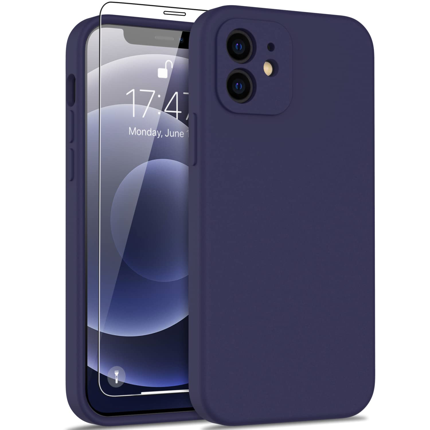 Goodon Designed for iPhone 12 Mini Case with Screen