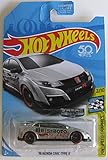 Hot Wheels 2018 Walmart Exclusive Zamac Hw Speed Graphics 2/10 - '16 Honda Civic Type R