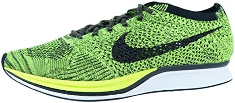 nike flyknit racer volt/black-sequoia