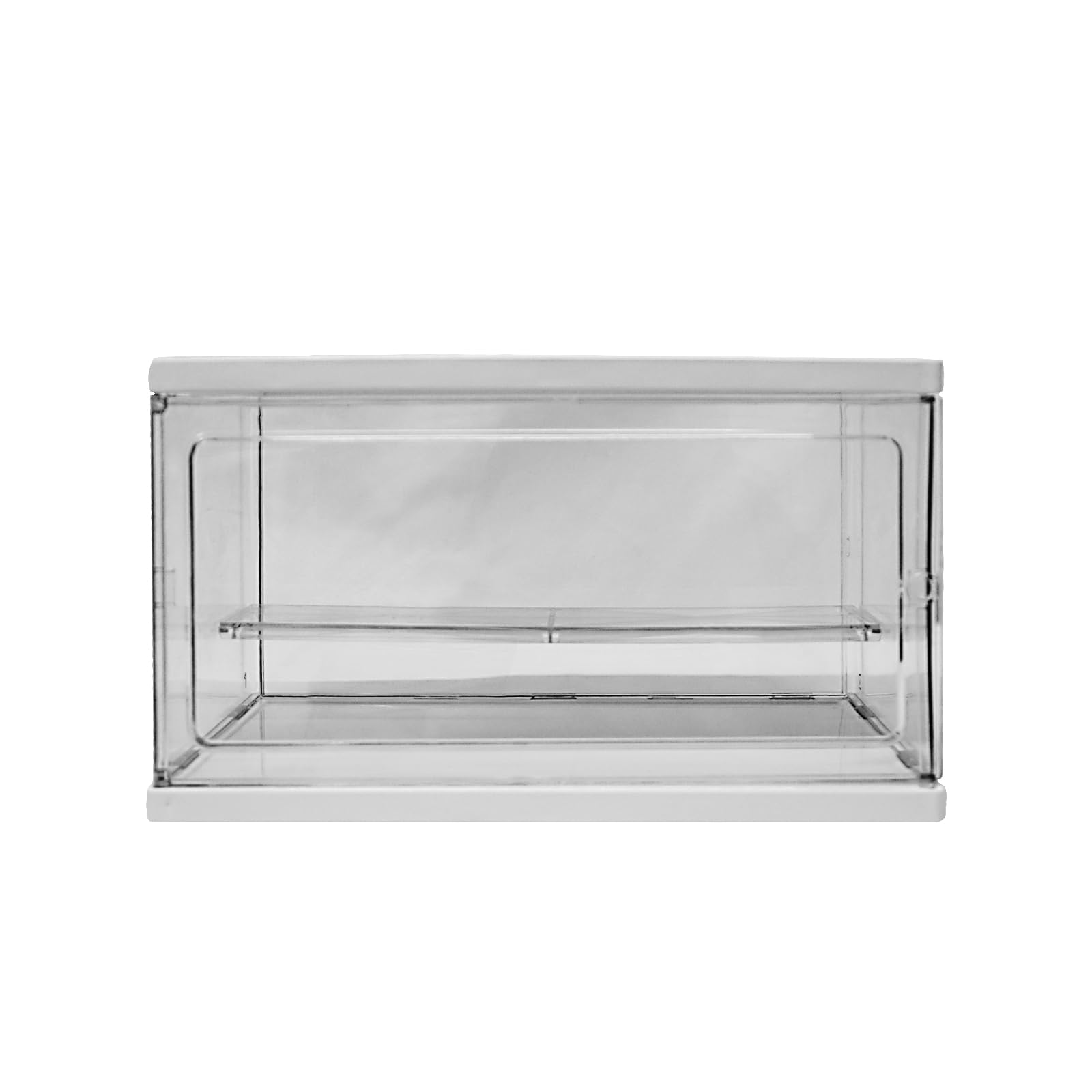 Uotyle Acrylic Display Box, Clear Display Storage Box Dustproof Protection Showcase Storage & Organizing For Collectibles, Action Figures, Miniature Figurines (S, 26.7cm*13.7cm*16cm)