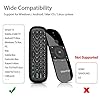 RunSnail-Air-Mouse-Remote-with-Keyboard-for-Android-TV-Box-Smart-TV-Computer-Laptop-Projector-HTPC-Media-Player 2.4GHz Air Mouse Remote with Keyboard, 6-Gyro Sensors Remote Rechargeable for Android TV Box, Smart TV, Computer, Laptop…