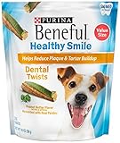 Beneful Healthy Smile Dental Dog Snacks, Small/Medium Twists, 18.9-Ounce Pouch, Pack of 1