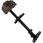 TRUGLO Loc-Down 4-Arrow Ultra-Quiet Lightweight Composite Vibration-Absorbing Left-Hand Convertible Bow Hunting Archery Quiver