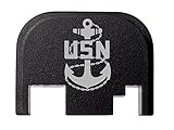 NDZ Performance for Glock 17 19 21 22 23 27 30 34 36 41 Rear Plate Blk G1-4 Chief Petty Officer