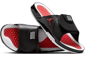 Jordan Hydro XI Retro Men's Slides (FN2452-006, Black/White-Gym Red)
