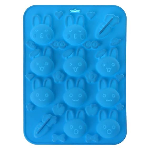 bhty235 3D-Form Osterhase Hasen Schokolade Kuchen Form Fondant Gebäck Kekse Seife Backen Dekorieren Werkzeug