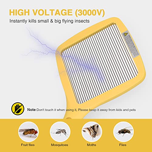 mafiti Electric Fly Swatter Rechargeable Mosquito Zapper Bug Zapper