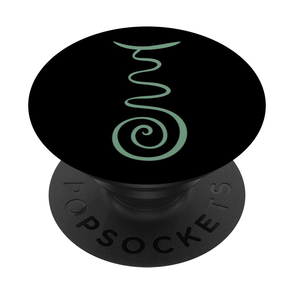 Reiki Fire Serpent Symbol Yoga Spiritual Chakra Meditation PopSockets Swappable PopGrip