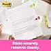 Post-it Initial Here Flags, 50/Dispenser, 2 Dispensers/Pack, 1 in Wide, Blue (680-IH2)