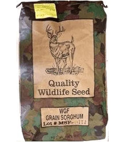 1 Lb Milo Seed For Waterfowl Food Plots - Duck Goose Dove Wildlife Attractant