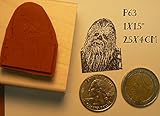 Dragonflylaser P63 Chewbacca rubber stamp