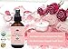 Rose Water USDA Organic Toner Spray for Face Hair Skin by Joyal Beauty. 100% Pure Bulgarian Rose Damascena Steam Distilled. Premium Therapeutic Grade 4oz Glass Bottle.