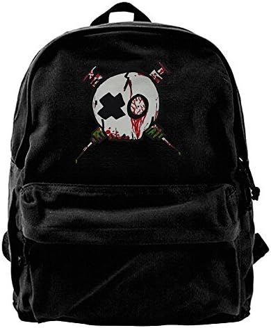 NewNaug Canvas Backpacks MCR My Chemical Romance Canvas Backpack Travel Rucksack Backpack Daypack Knapsack Laptop Shoulder Bag