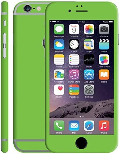 Matt Effect skin for iPhone 6 Full Body Wrap (Green)