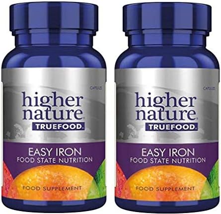 (2 Pack) - Higher Nature - True Food Easy Iron | 90's | 2 PACK BUNDLE
