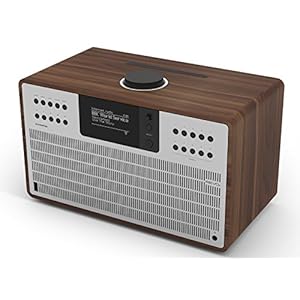 Revo SuperCD Internet-/DAB+ radio met CD (40 Watt, stereo geluid, cd-speler, internet/DAB+/DAB/UKW, Spotify, WLAN, LAN…