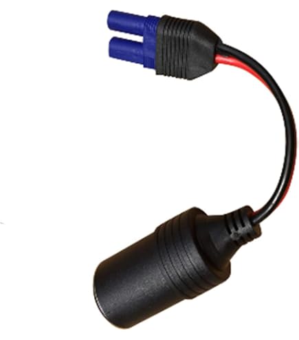 Amazon.com: CERRXIAN 40cm 12V 24V Cigarette Lighter Plug to EC5 for Battery  Booster Portable Jump Starter On-Board Electrical : Automotive