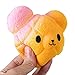 Highpot Jumbo Squishies Galaxy Bear Kawaii Squishy Slow Rising Cream Scented Stress Relief Toy for Kids/Adults (Orange)
