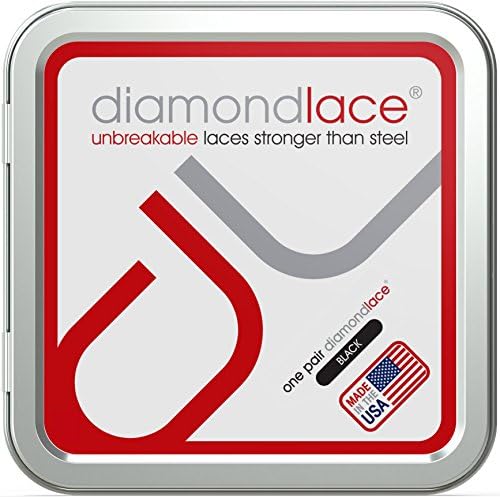 Diamondlace Unbreakable Heavy Duty Hiking Work Boot and Shoe Replacement Laces (1 Pair)