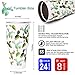 YIQIGO 30 oz. Double Wall Stainless Steel Vacuum Insulation Travel Mug Crystal Clear Lid Water Coffee Cup - Works Great for Ice Drink, Hot Beverage (cactus)