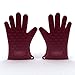 Silicone BBQ Gloves/Cooking Gloves, 3 Day Dec. Sale, Ultra-Odor Resistant, Heat Protective -Burgundy Wine, Cooking Gloves, Premium Eco-Friendly by More Cuisine Essentials BG - 0129M
