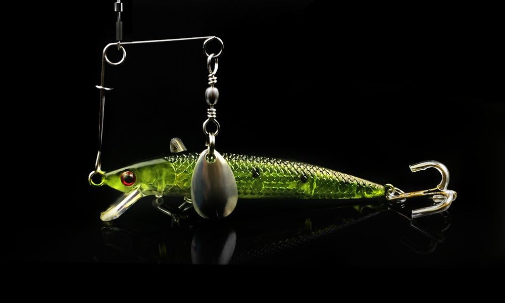 Mimilure 10 Pcs Spinner Blades Smooth Nickel Spoons Rigs Spinners Spinnerbait Fishing Lures Accessories (10pcs) : Sports & Outdoors