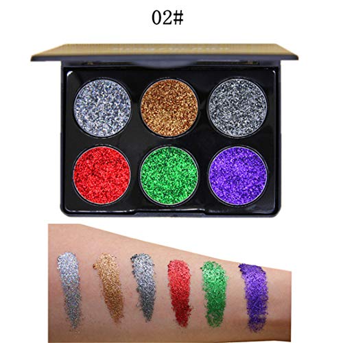 New 6/12/14/18 Colors Eyeshadow Natural Matte Shimmer Beauty Makeup Eye Shadow Palette Diamond Nake Nude Cosmetics Smoky color 2
