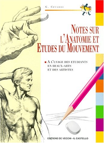 Notes sur l'anatomie et études du mouvement